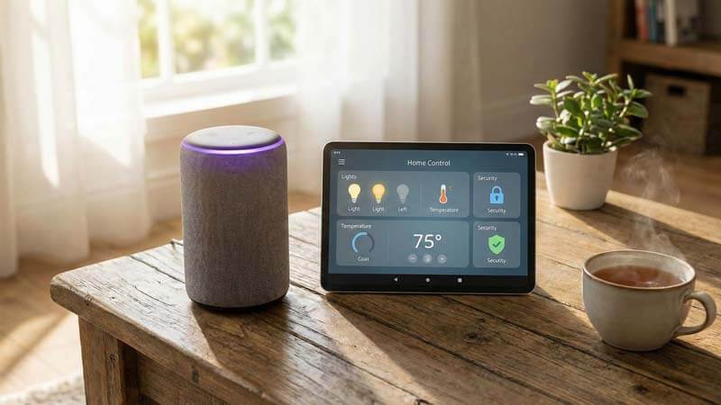 голосовое управление умным домом через яндекс станцию и планшет